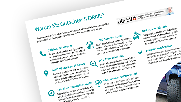 Warum S DRIVE Gutachter?