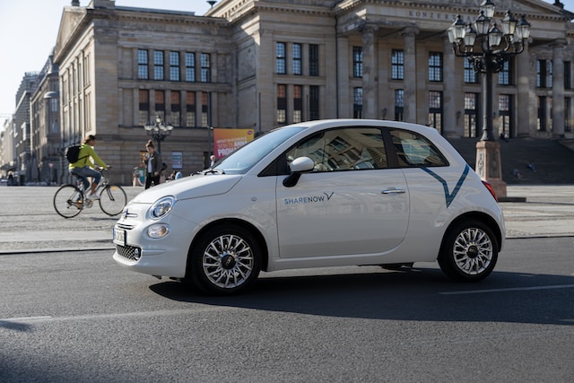 Unfall mit einem Carsharing Fahrzeug