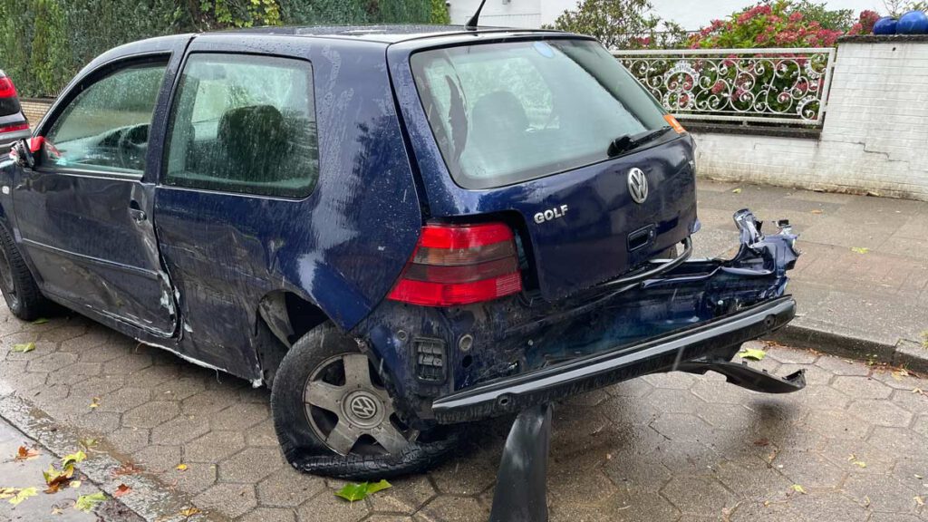Wirtschaftlicher Totalschaden VW Golf